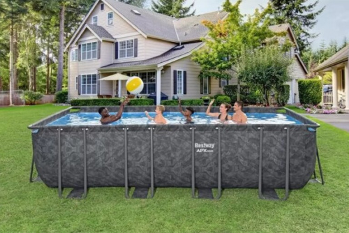 Бассейн каркасный Bestway 561KA зимостойкий APX 365 549x274x132cм