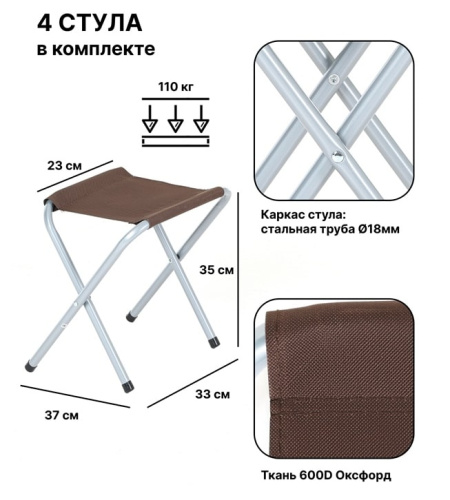 Набор мебели для пикника Green Glade M790-2