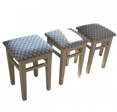 Табурет МДК-95.1 береза Слоновая кость Нота корица 