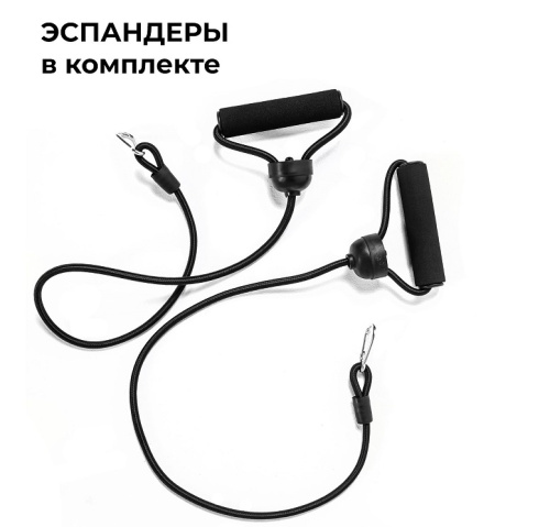 Скамья универсальная с эспандерами DFC D008Y