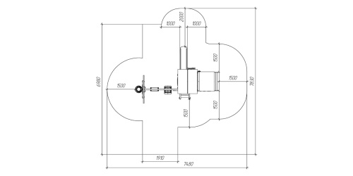 Детская площадка для дачи Савушка TooSun 10 синий