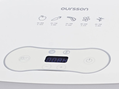 Сушильный шкаф для овощей и фруктов Oursson DR5000D/RD