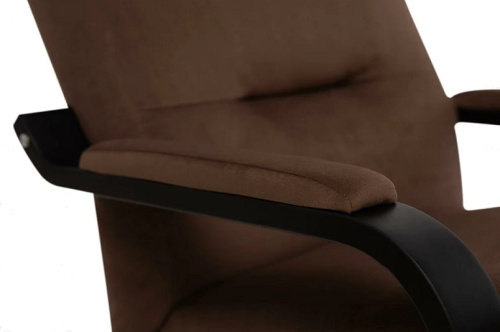 Кресло-трансформер Leset Некст венге Velutto V23 