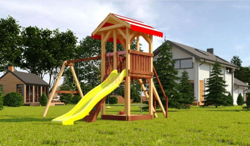 Детская спортивная площадка для дачи Савушка 4 Cезона 2
