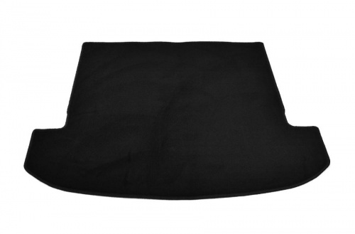 Коврик багажника текстильный Kia Sorento IV (MQ4) (7 мест, длинный) черный