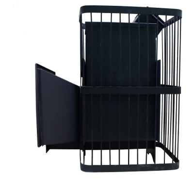 Печь банная ComfortProm Сталь 8мм закрытая 26 панорама