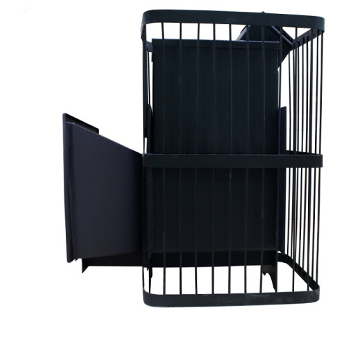 Печь банная ComfortProm Сталь 8мм закрытая 26 панорама