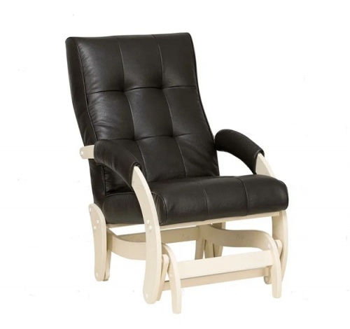 Кресло-маятник Leset Спринг слоновая кость Dundi 108