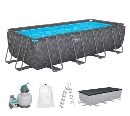 Бассейн каркасный Bestway 561KA зимостойкий APX 365 549x274x132cм