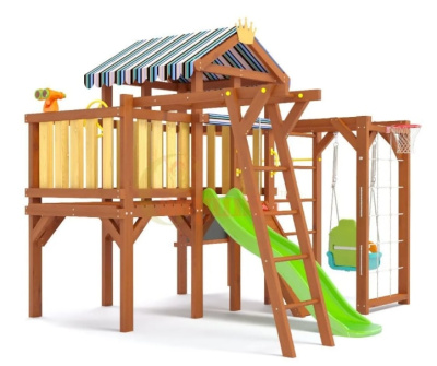 Детская спортивная площадка для дачи Савушка Baby Play 5 (Priority)