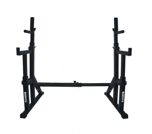 Стойка с подстраховкой Central Sport телескопическая черная