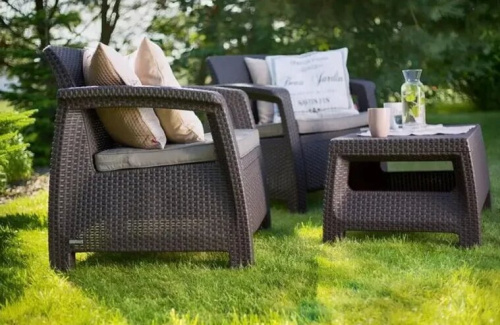 Комплект мебели Corfu Weekend Set (2 кресла+столик)