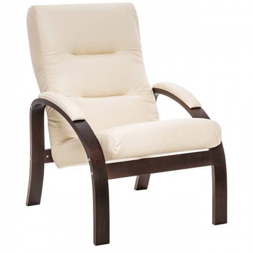 Кресло Leset Лион орех текстура Dundi 112 