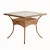 Комплект мебели Deco 4 с квадратным столом капучино