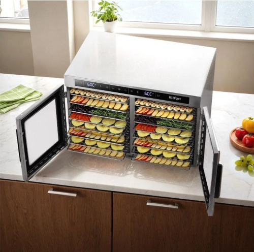 Сушильный шкаф для овощей и фруктов Kitfort КТ-4936