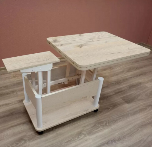 Стол-трансформер Джокер гаскон пайн светлый белый 