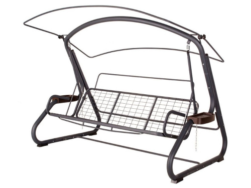 Качели садовые Империя A43А.626 антрацит Удачная мебель