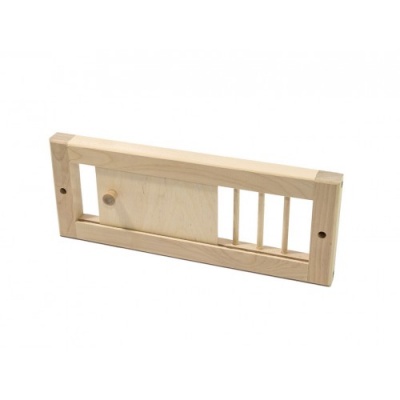 Вентиляционная решетка с задвижкой малая М-16