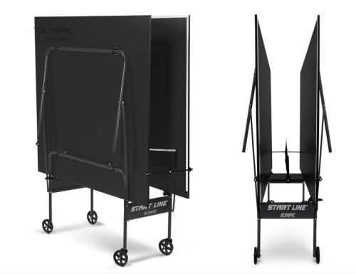 Теннисный стол Olympic с сеткой Black