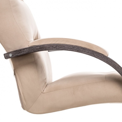 Кресло Leset Монэ венге текстура Velur V18 