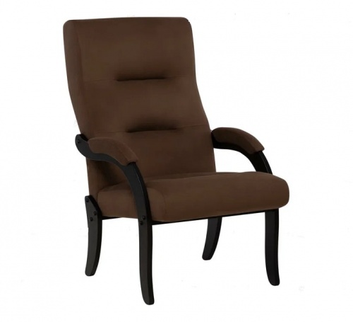 Кресло Leset Дэми венге Velur V23 