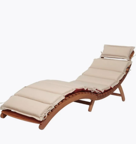 Шезлонг-лежак AFM-803A Beige