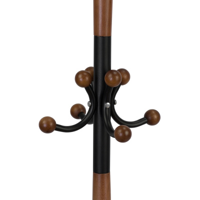 Вешалка напольная Д 1 черный средне-коричневый 