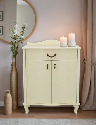 Комод Джульетта Л с распашными дверцами дуб шампань 