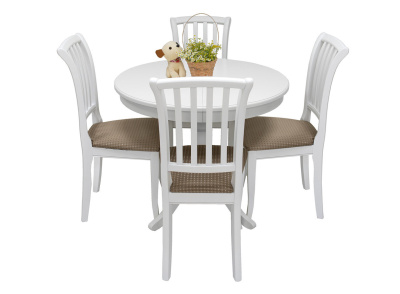 Стол обеденный Leset Луизиана белый 