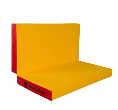 Мат №3 100 х 100 х 10 складной Perfetto Sport красно желтый