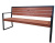 Скамейка садовая Мастер 9 махагон