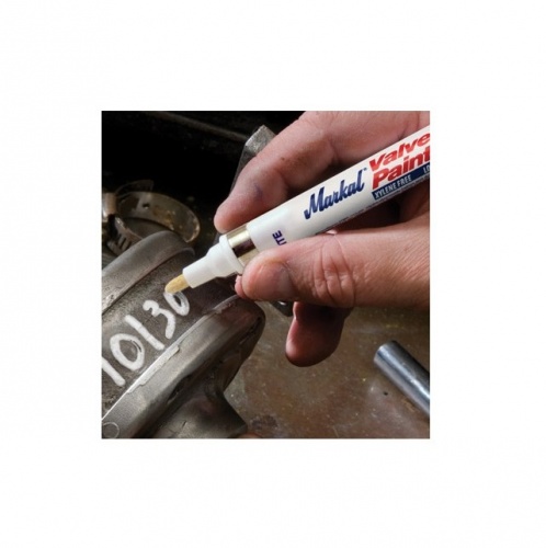 Маркер промышл. перманентный на основе жидк. краски MARKAL VALVE ACTION ЧЕРНЫЙ (Толщина линии 3 мм. Цвет черный) (96823)