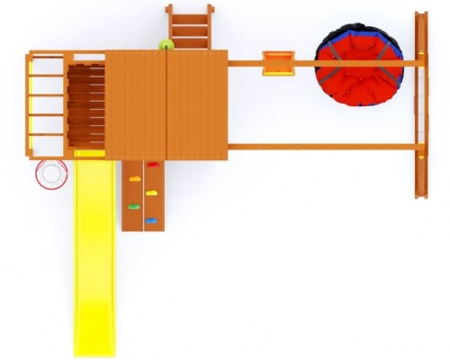 Детская спортивная площадка для дачи Савушка Мастер 4 COMFORT Plus