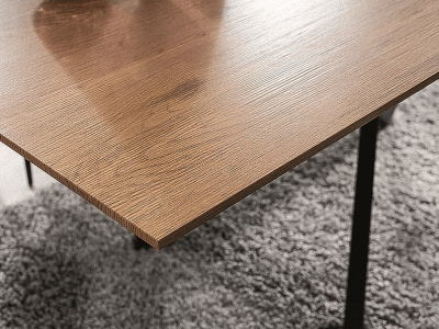 Стол обеденный SIGNAL CAPITOL дуб черный 