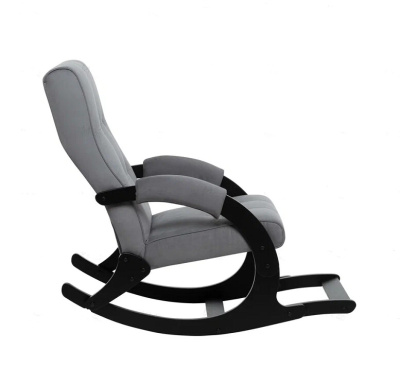 Кресло-качалка Leset Хилл с подножкой венге Velur V32