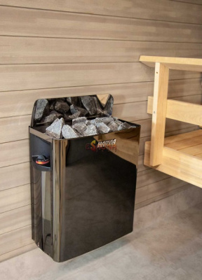 Электрическая печь Harvia The Wall SW90 Black Steel