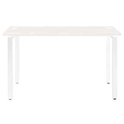 Стол письменный Сиэтл ДТ-5 160х70 дуб белый металл белый 