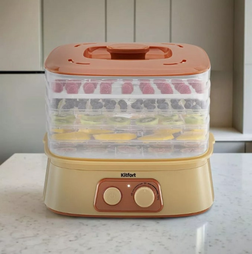 Сушилка для овощей и фруктов Kitfort KT-1990
