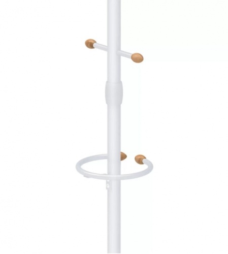 Вешалка напольная ВКО1 матовый белый 