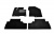 Коврики салона текстильные Hyundai Santa Fe (TM) (7 мест) (2018) черные