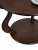 Стол журнальный Грация М на колесах темно-коричневый 