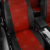 Автомобильные чехлы для сидений Geely MK седан. ЭК-06 красный/чёрный