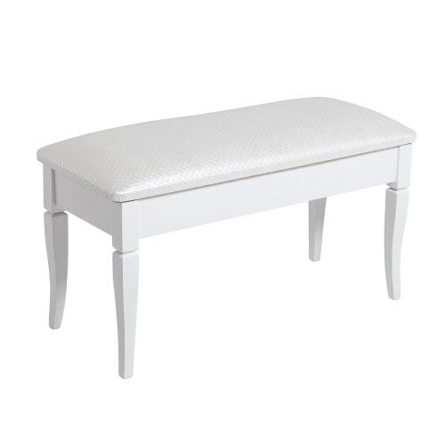 Банкетка Вивальди М экокожа белый 