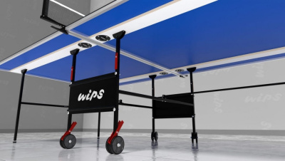 Теннисный стол Wips Roller Outdoor Composite 61080 синий