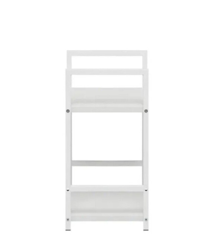 Стеллаж Leset Стилвуд 12 узкий 2 полки белый 
