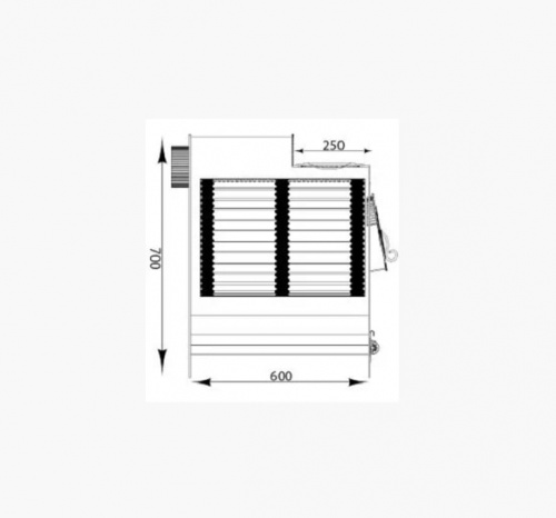 Отопительная печь Царь-Печи Матрешка малая 1 8 мм