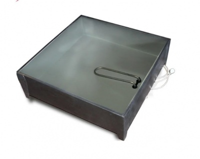 Бак для душа антикоррозийный с ЭВН 128 л