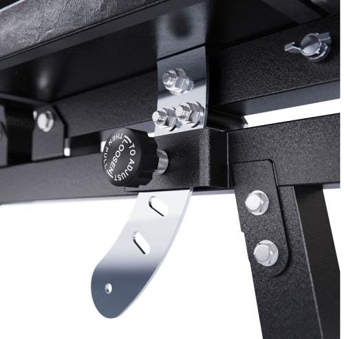 Скамья для жима DFC Sperax со сгибателем разгибателем для ног