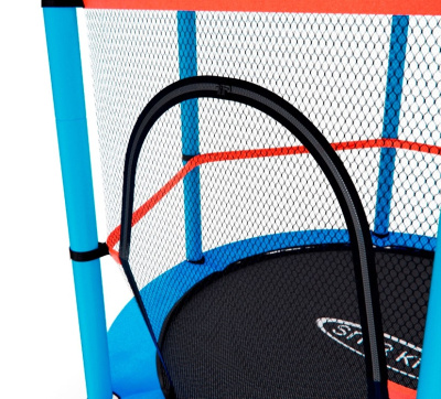 Батут детский DFC SMRKIDS 55 с сеткой BLUE