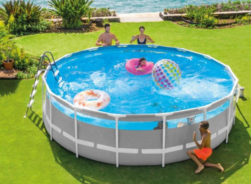 Каркасный бассейн Prism Frame Clearview 488х122см 26730ND